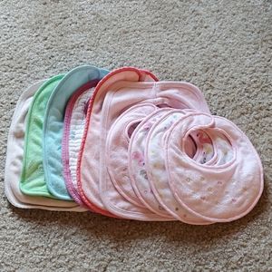 10 baby bibs
